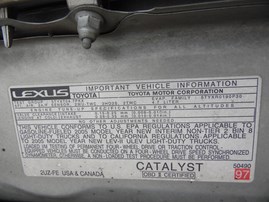 2005 LEXUS GX470 SILVER 4.7L AT 4WD Z18192